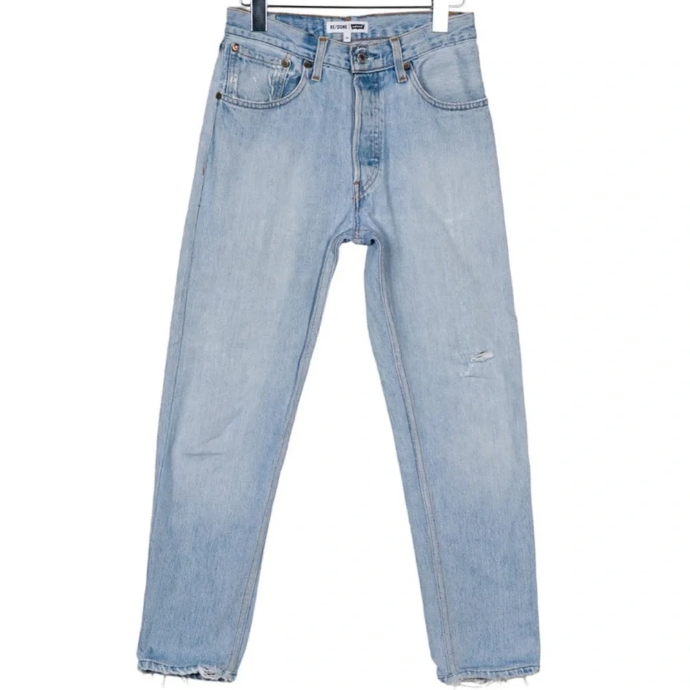 Re/Done X Levis Straight Leg Jeans - Picture 2 of 5